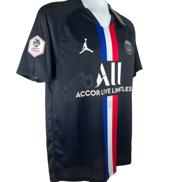 NEW Jordan Neymar Jr #10 PSG 19/20 4th Mens Soccer Jersey Jumpman - Picture 6 of 8